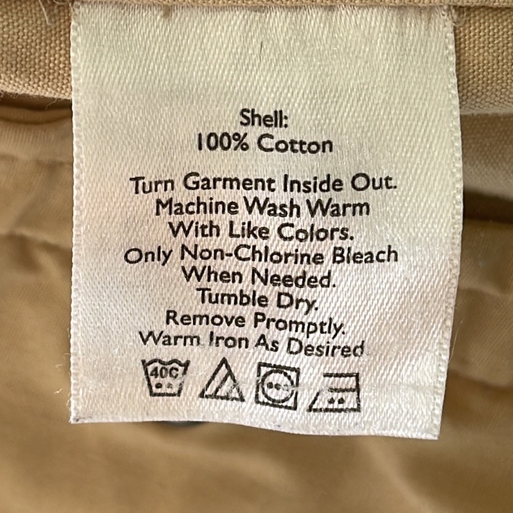 Eddie Bauer light khaki moto jacket - Medium - Picture 7 of 7